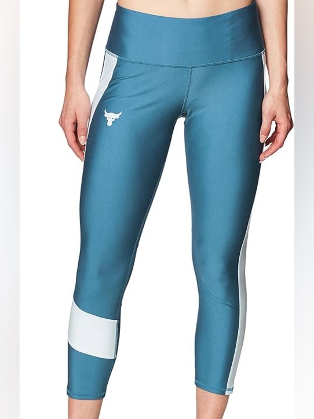 UA Project Rock Ankle Leggings
